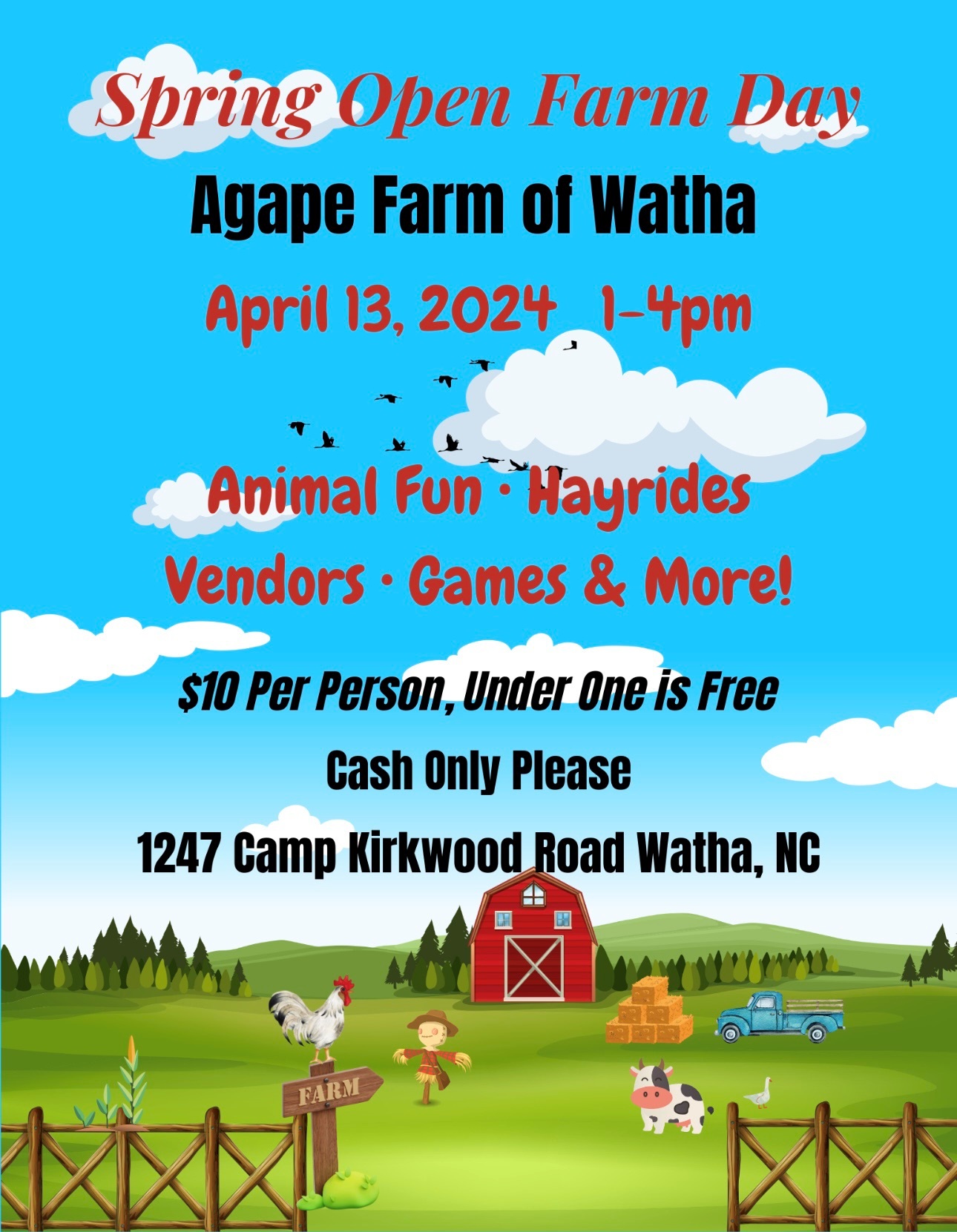 Spring Open Farm Day